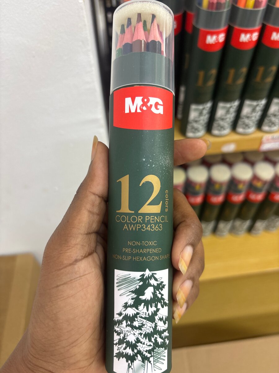 Crayon de couleur 12c