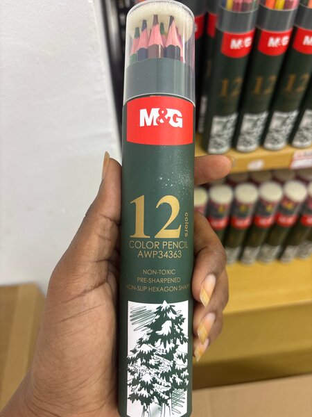 Crayon de couleur 12c