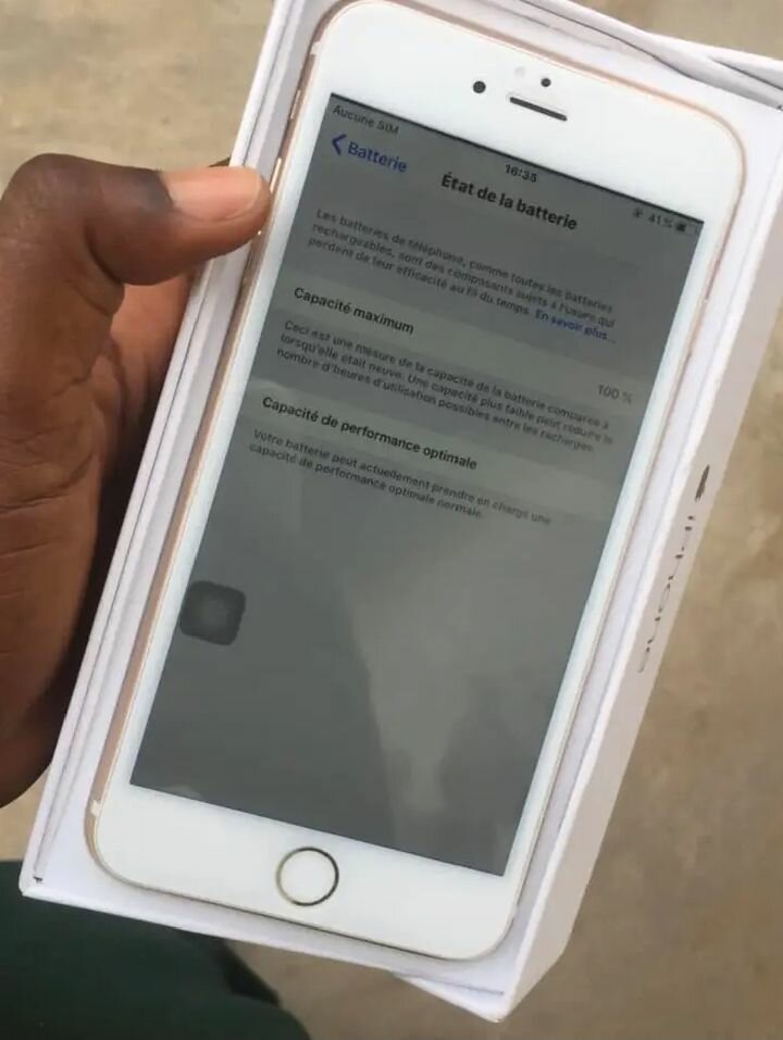 iPhone 6 doré débloqué