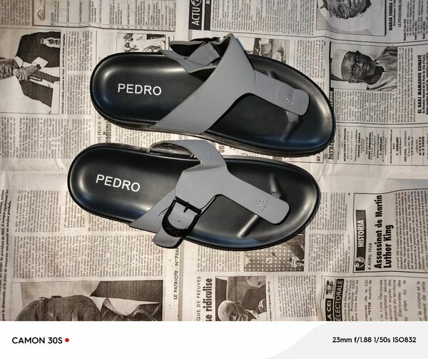 Sandales élégantes en cuir