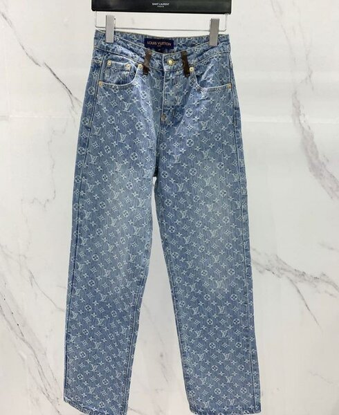 Jeans imprimé luxe
