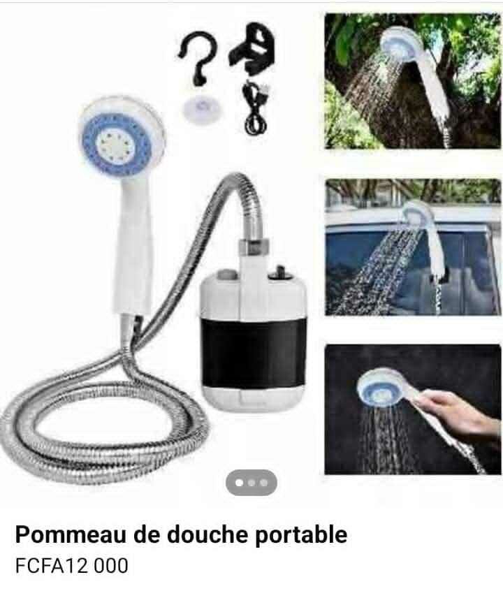 Douchette portable rechargeable
