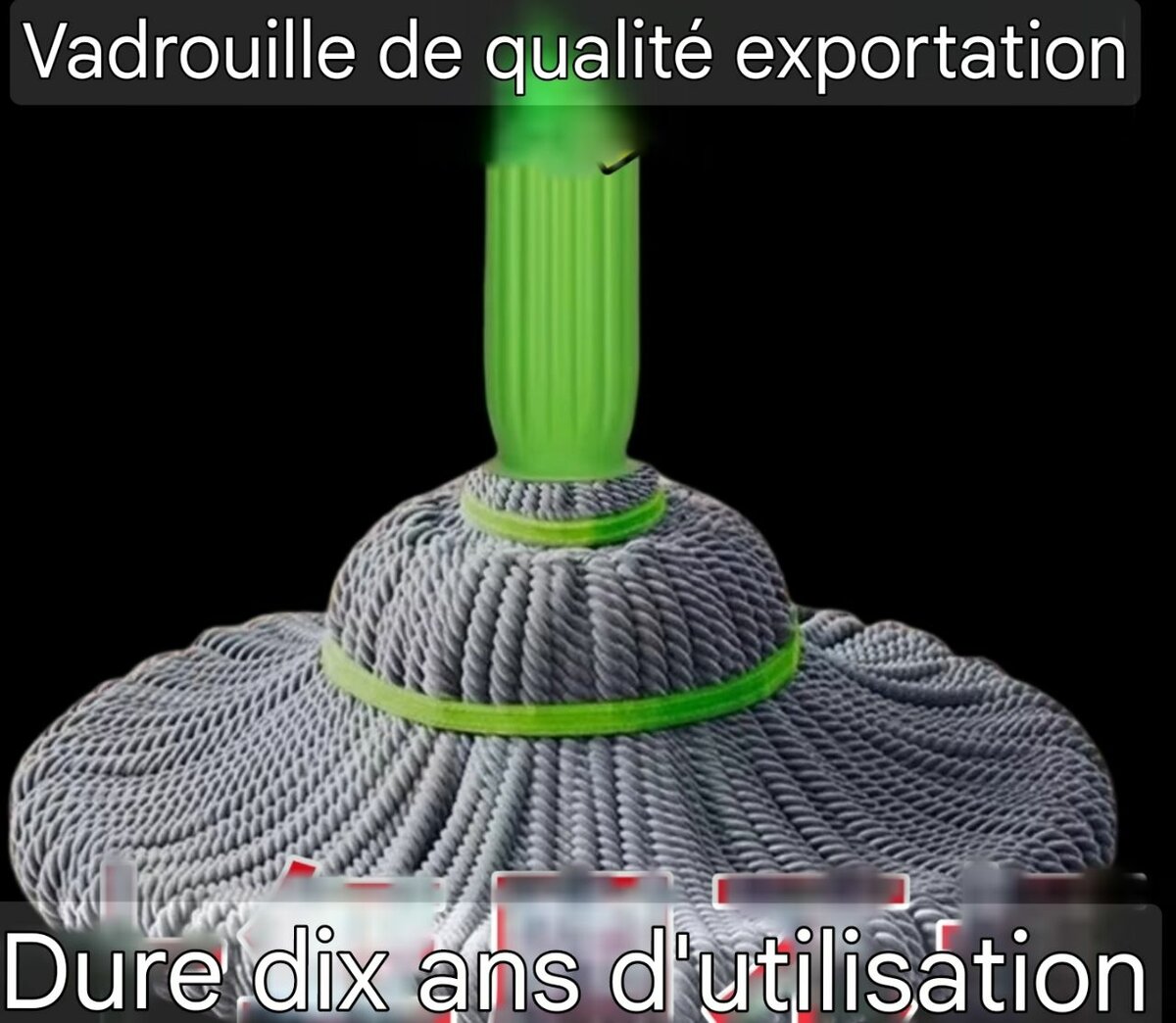 Balai à franges push-pull