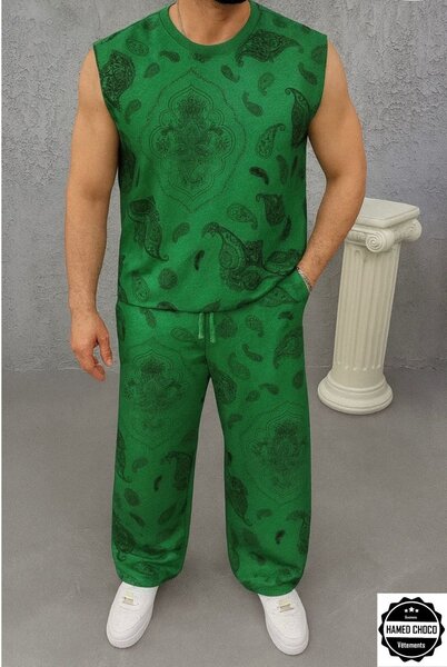 Ensemble Vert Décontracté Homme