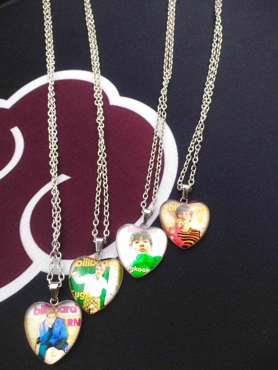 KPOP BTS necklaces