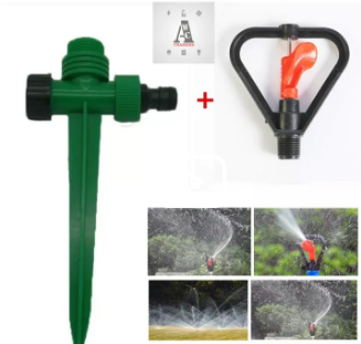 Durable Plastic Butterfly Rain Shaped Irrigation Sprinkler Garden Nozzle 360 Automatic Water Spray Law Sprinkle Drip