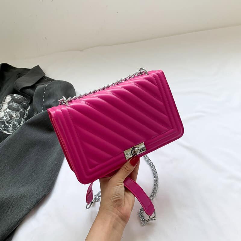 High quality, stylish women's bag pink