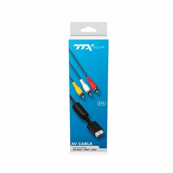 Câble AV PS2/PS3 6FT