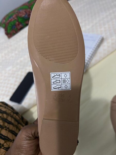 Ballerines beiges élégantes