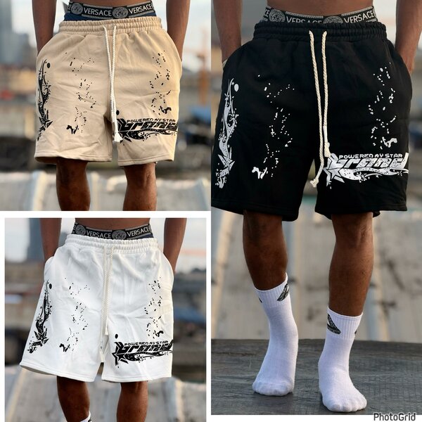 Shorts en coton décontractés