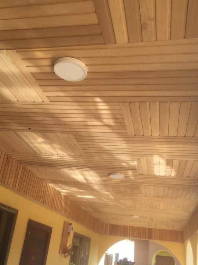 Pure wooden T&G for interior and exterior ceiling