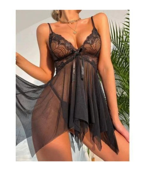 Nuisette élégante en dentelle