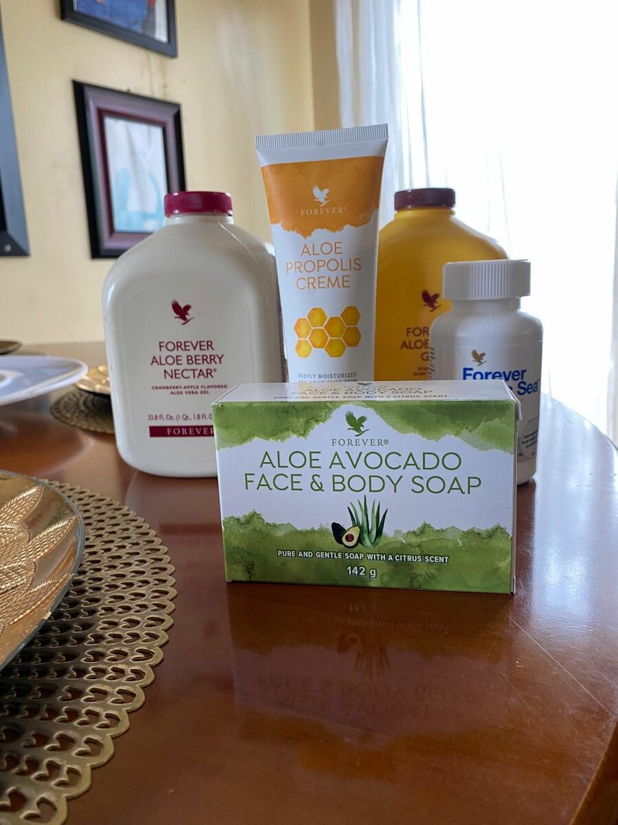 Aloe gel & berry, Arctic salt