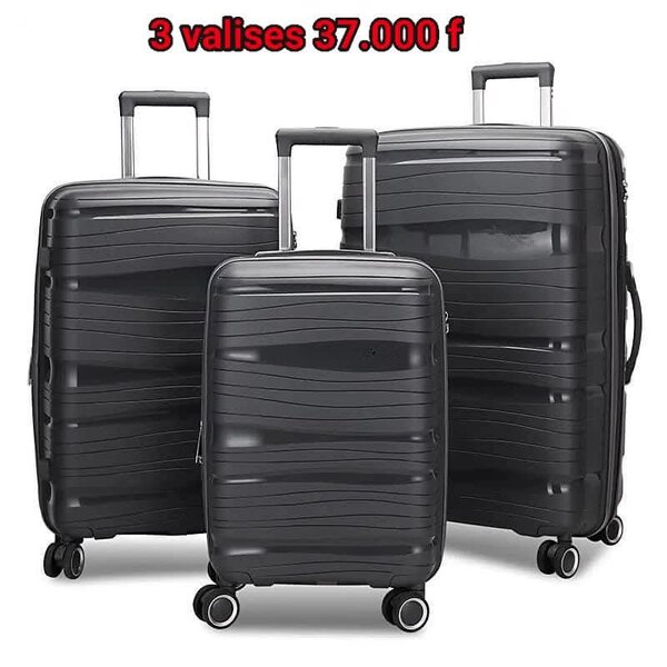 Set de 3 valises rigides