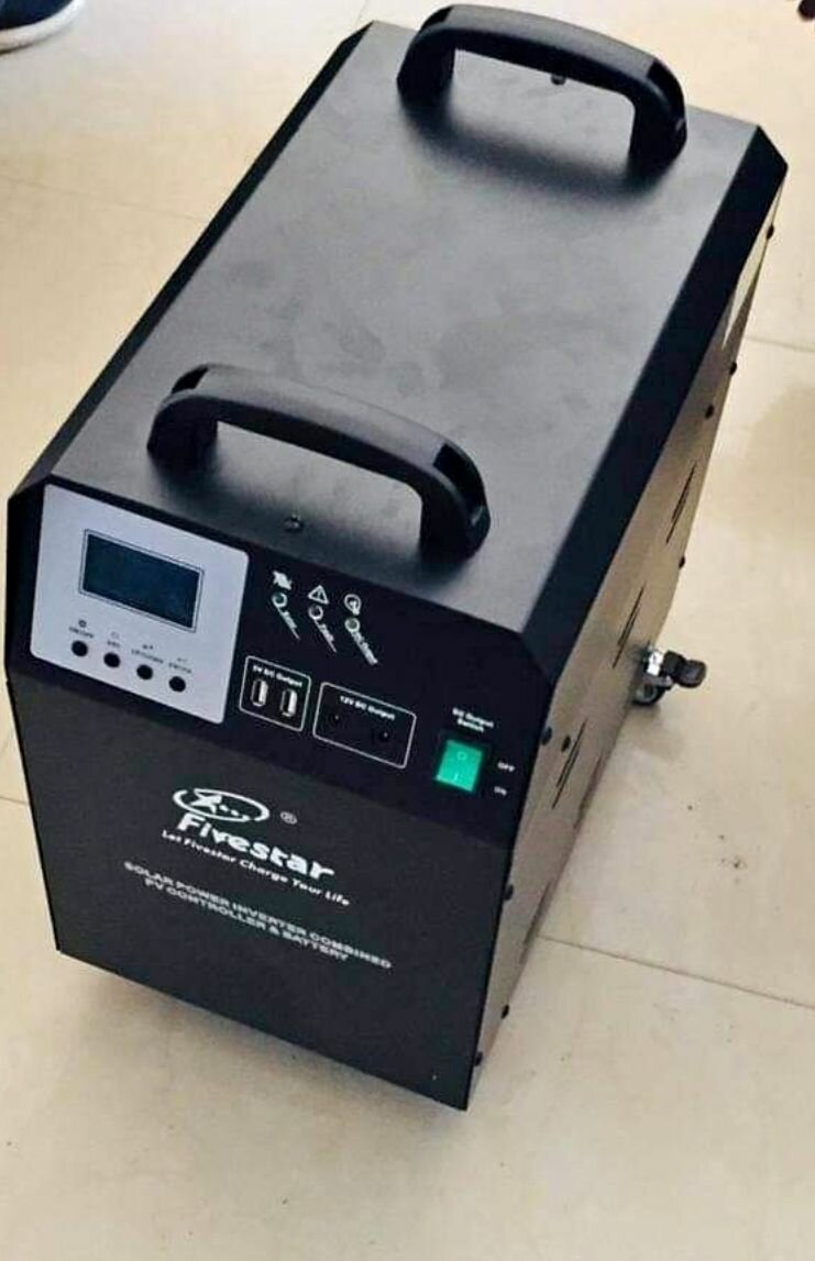 Power Station and a solar panel