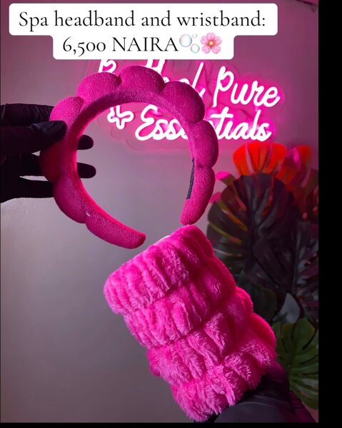 Bandeau Spa et Bracelet Doux