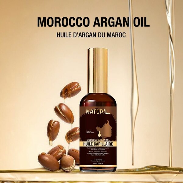 Huile Capillaire a Argan