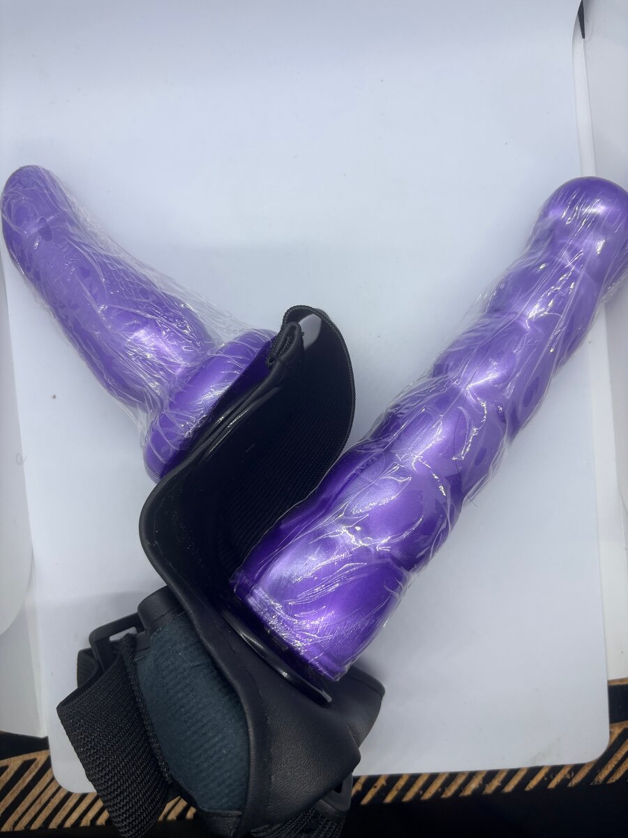 Harnais double violet