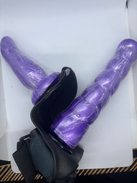 Harnais double violet