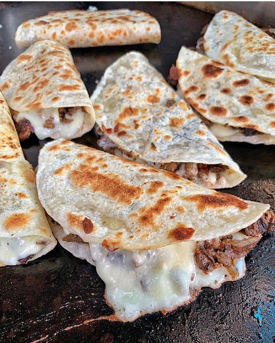 Délicieuses quesadillas boeuf