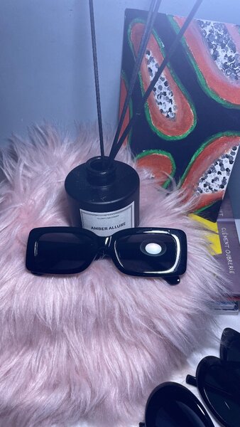 Lunettes de soleil rectangulaires élégantes