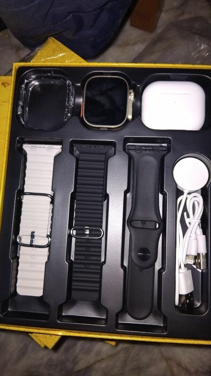 JRX 16 Dunsoin smart watch 3 in 1 with free airpods