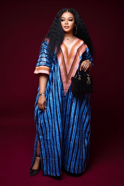 Robe Caftan Élégante Femme