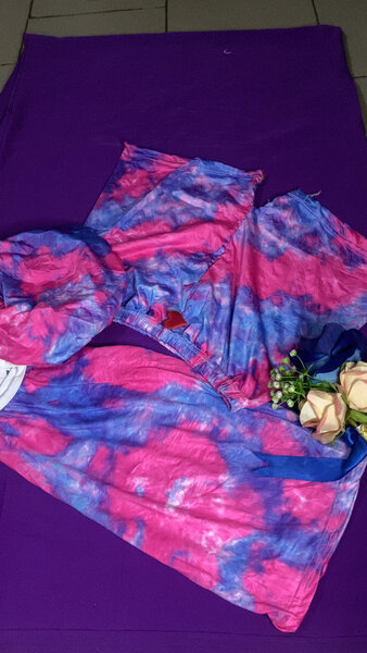 Ensemble Tie-Dye Coloré Confortable