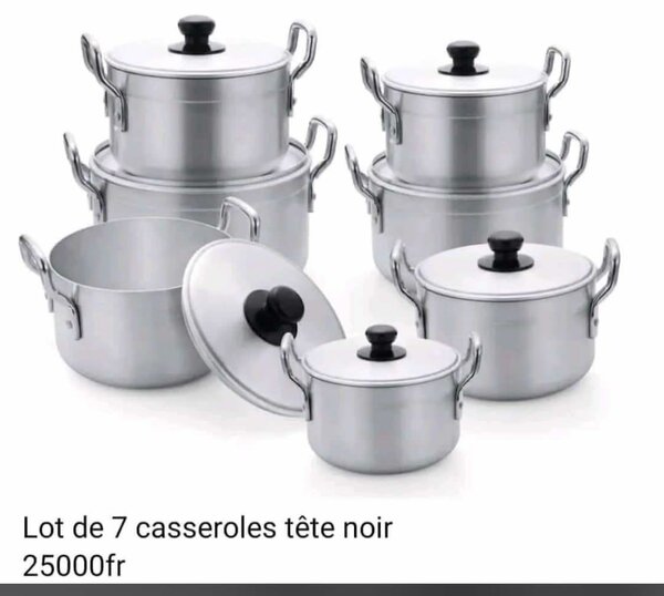 Casserole aluminium