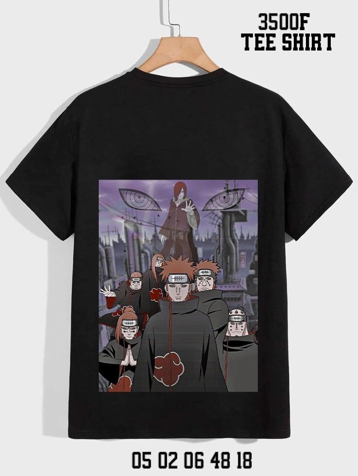 T-shirt Anime Imprimé