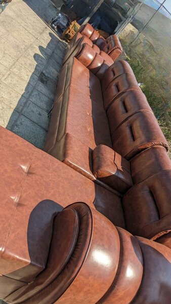 Big Saiso leather sofa sets