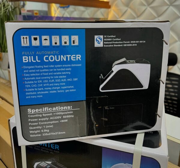 FULLY AUTOMATIC BILL COUNTER