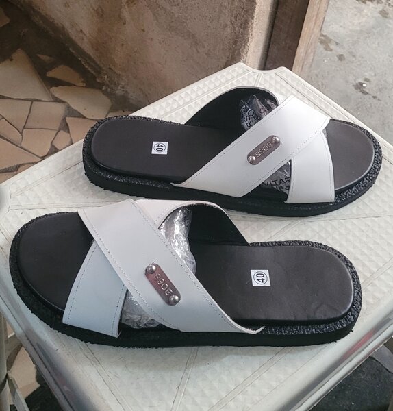 Sandales décontractées en cuir