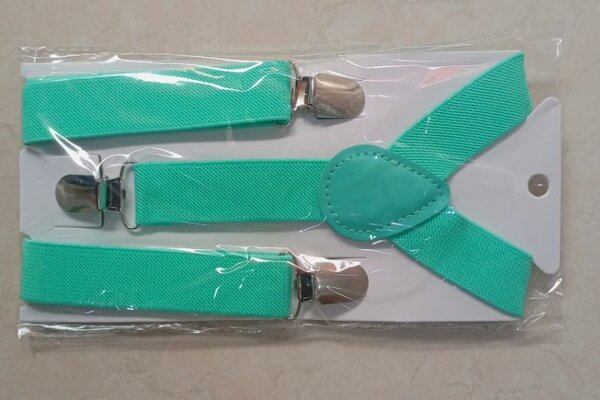 BOYS SUSPENDERS WITH BOW TIE