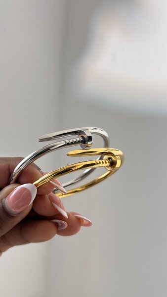 Bracelet en or et argent