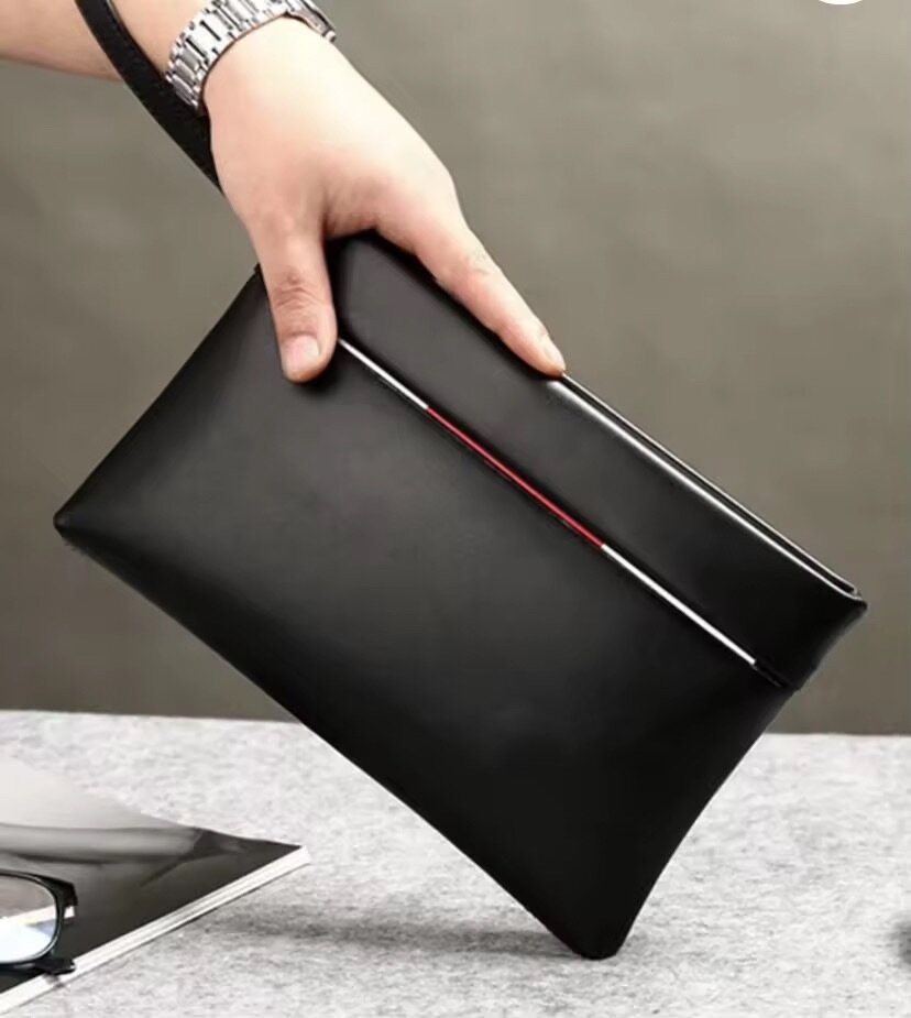 Pochette en cuir élégante