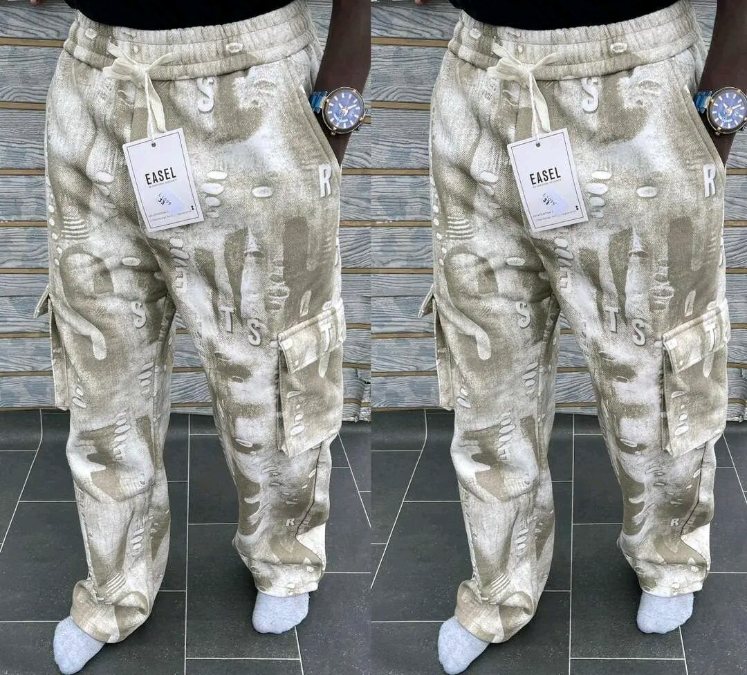 Pantalon cargo streetwear homme