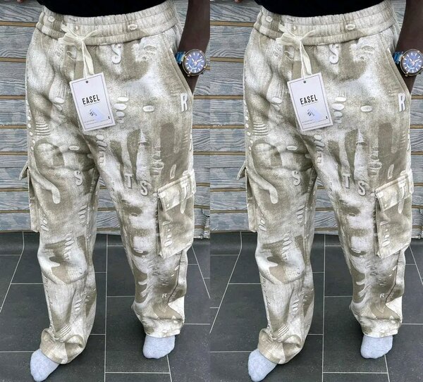 Pantalon cargo streetwear homme