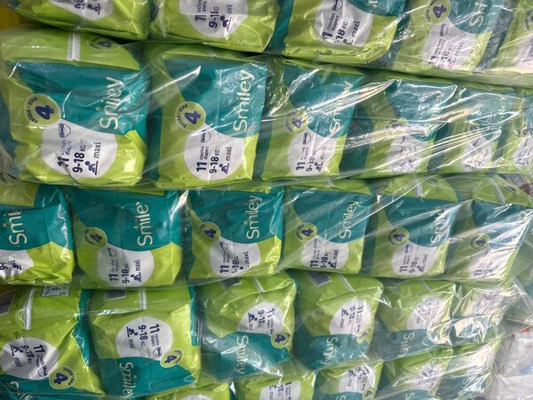 Couches bébé Smiley Taille 4