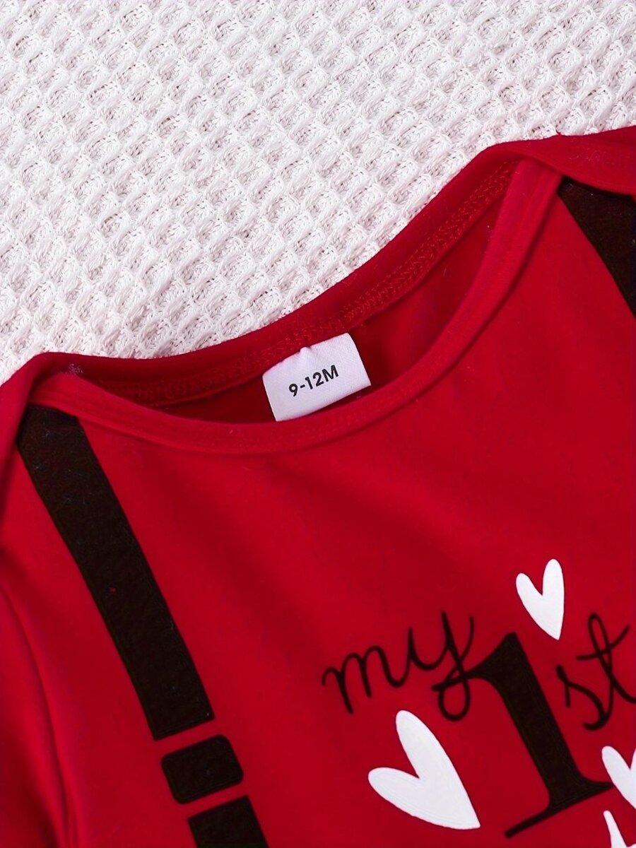 Ensemble bébé Saint-Valentin