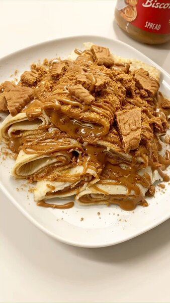 Crêpes au Biscoff irrésistibles