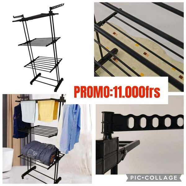 Étagère de Séchage Pliable