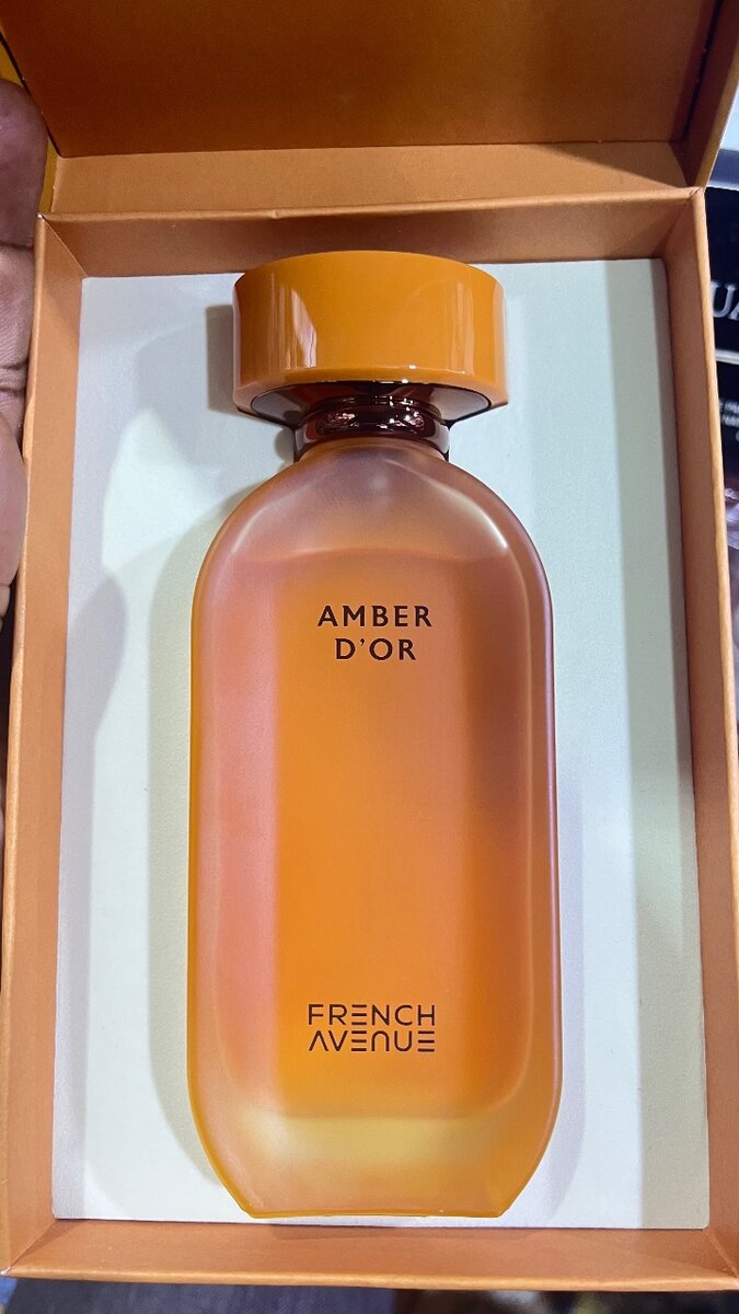 Parfum Ambre D'Or Élégant