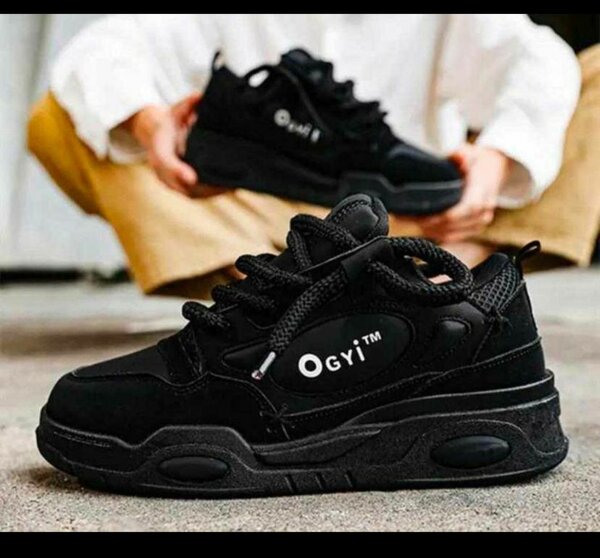 Sneakers noirs adultes Ogyi