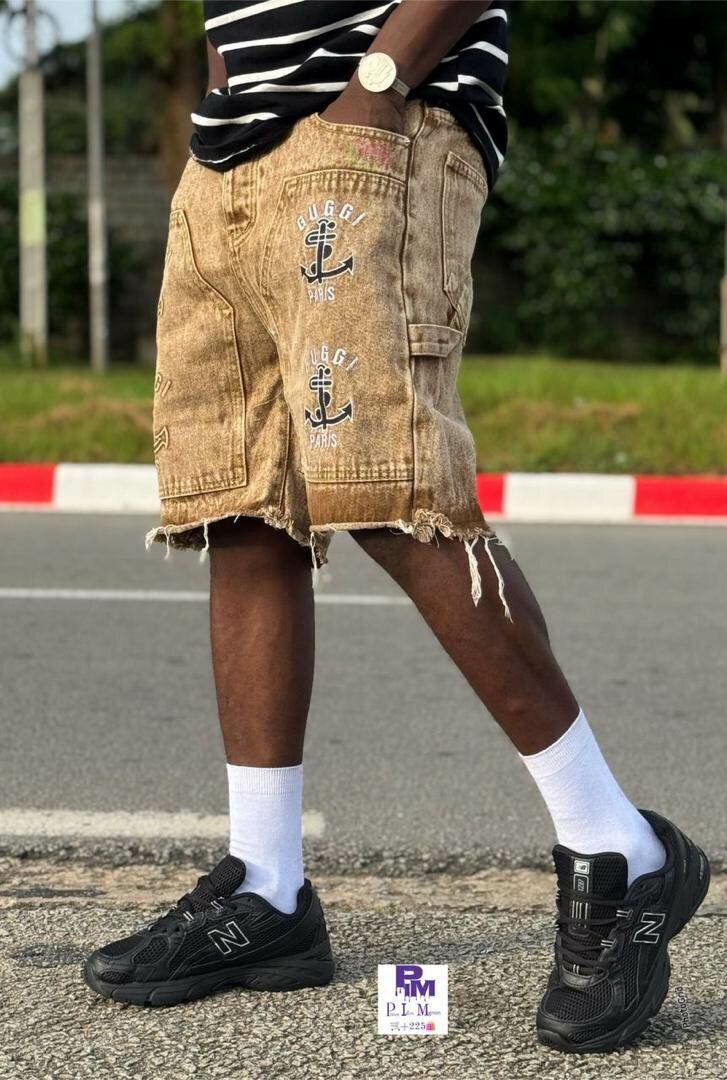 Shorts en jean décontractés