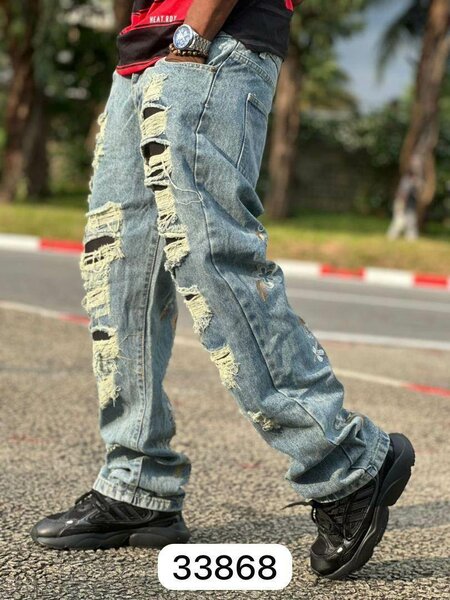 Jean baggy décontracté