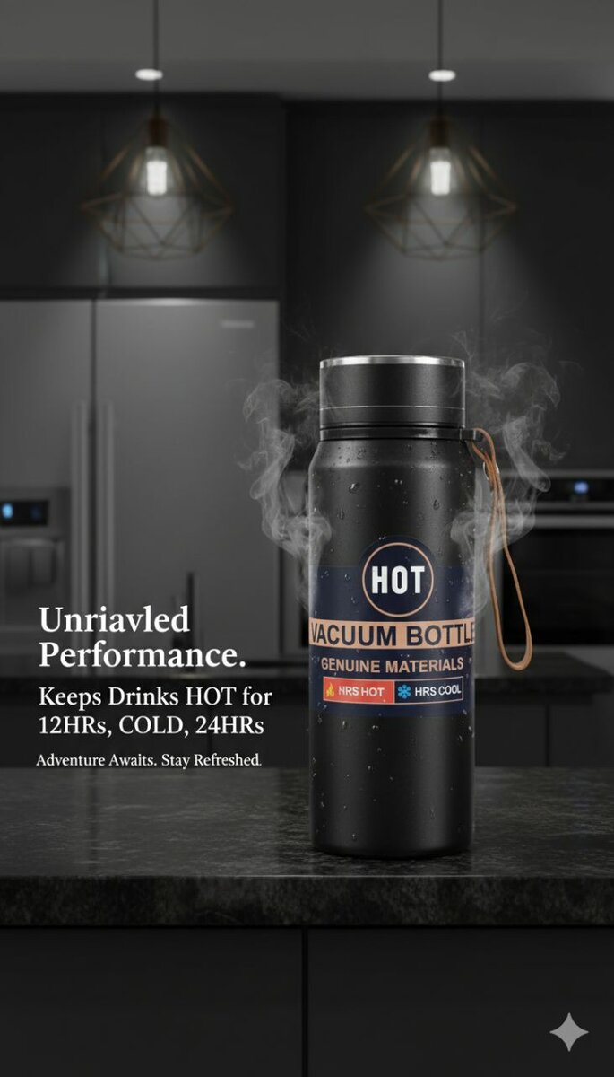 Bouteille Thermos Inox Isotherme