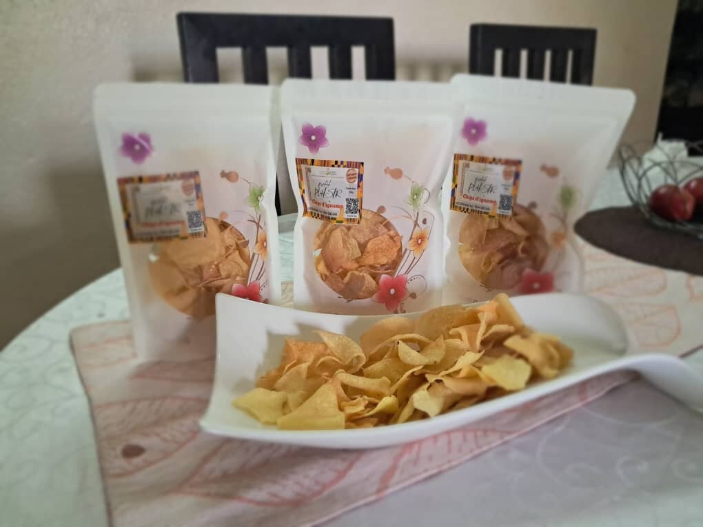 Chips d'igname Croquants