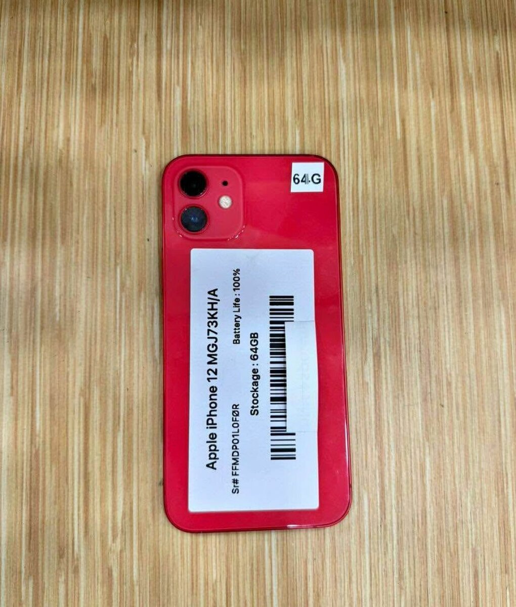 iPhone 12 64GB Rouge