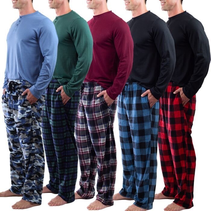 Pantalons de pyjama à carreaux